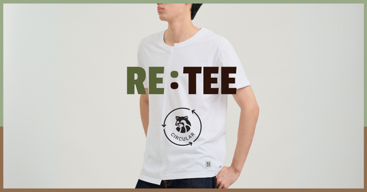 KOCHI RE:TEE เสื้อยืดรีไซเคิลดีไซน์มินิมอลสไตล์ญี่ปุ่น