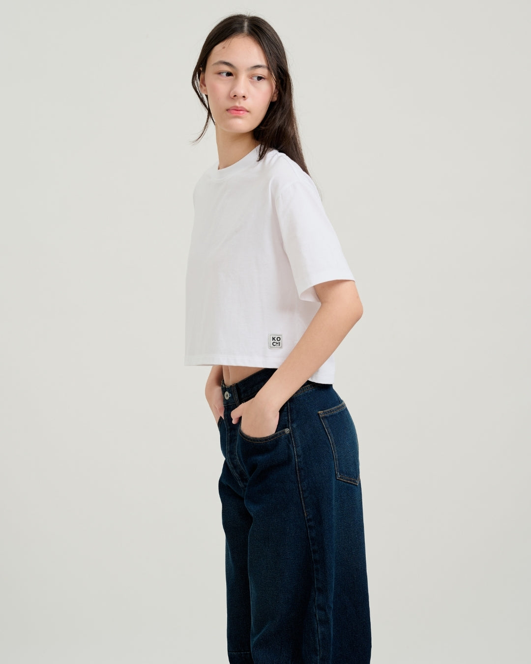 เสื้อยืดครอปแคชชวล | โคจิ