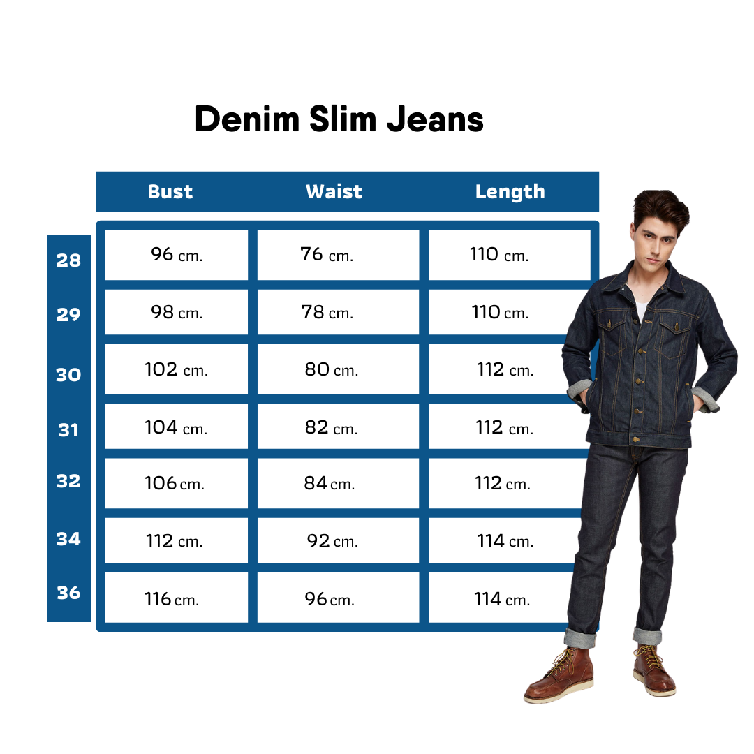 Denim Slim Jeans I Kochi No Oji
