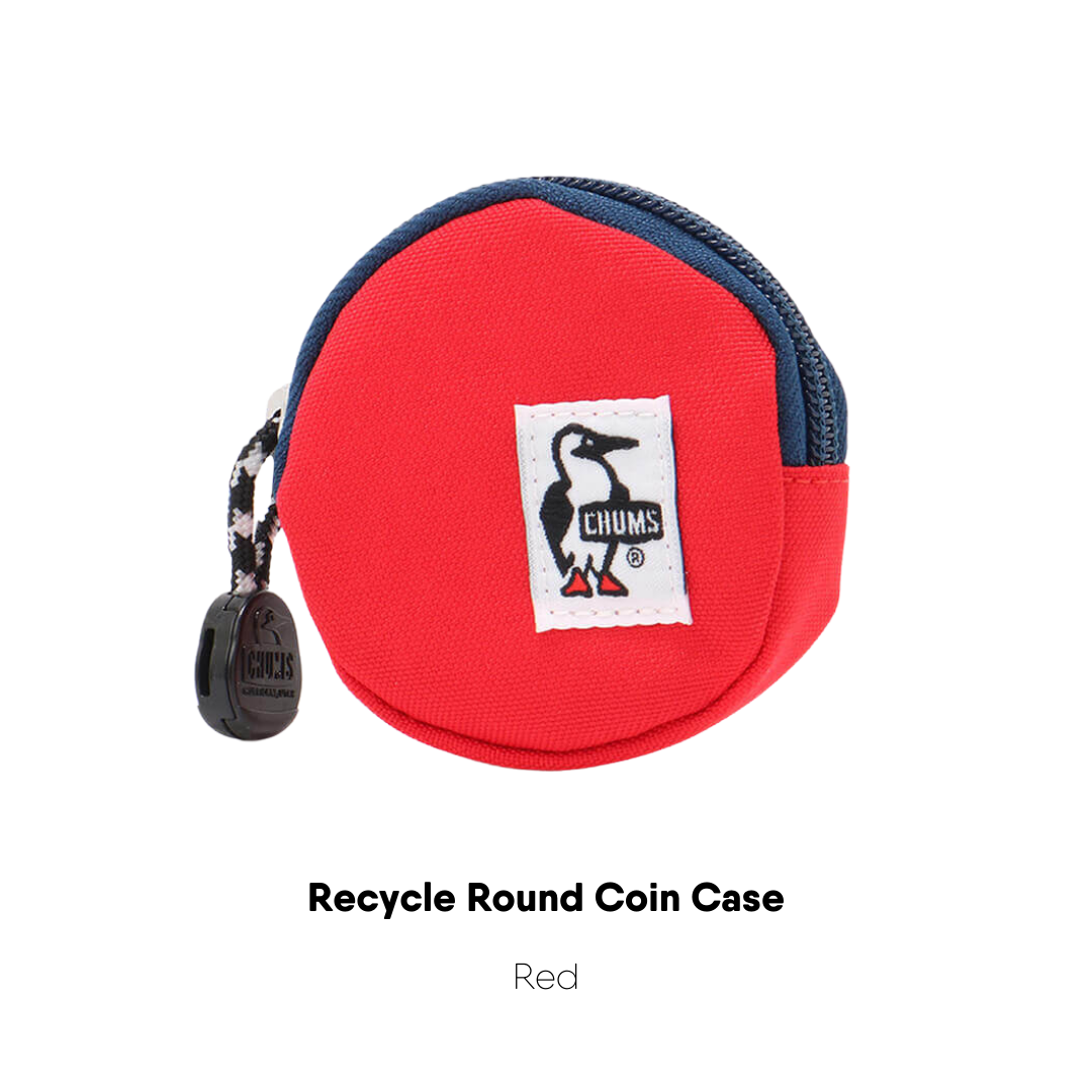 Recycle Round Coin Case l CHUMS