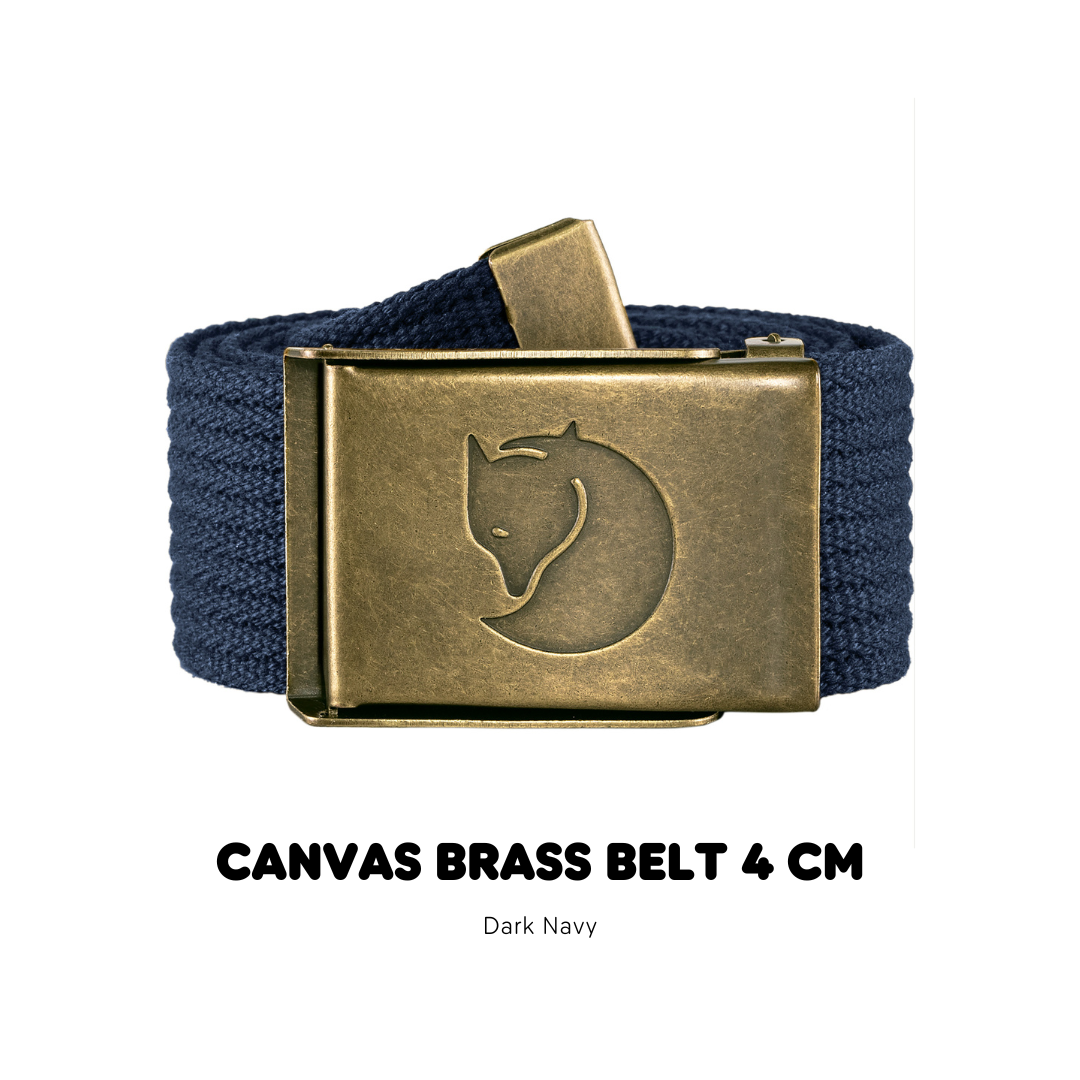 เข็มขัดผ้าแคนวาส Brass I Fjallraven