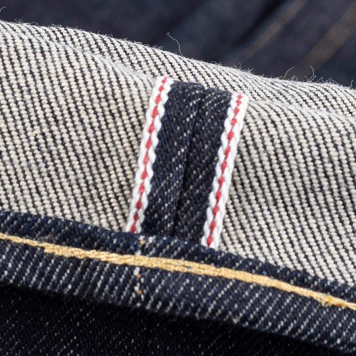 21oz Selvedge Denim Slim Cut Jeans - Indigo (IH-555S-21) | Iron Heart