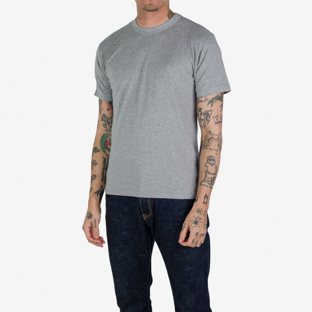 UTILITEES - 5.5oz Loopwheel Crew Neck T-Shirt I Iron Heart