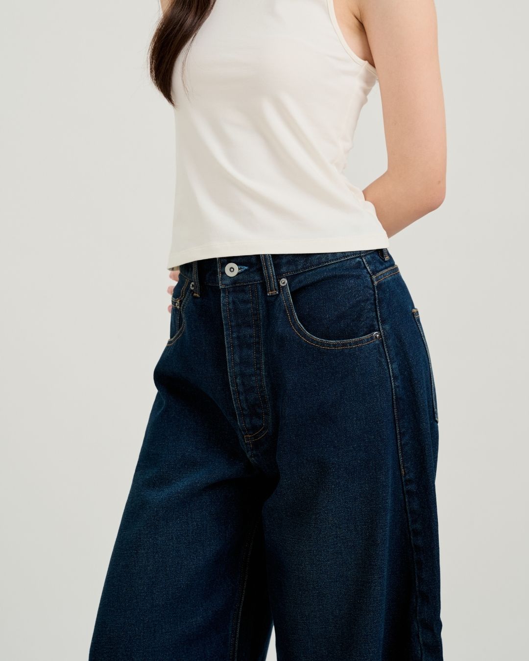 ยีนส์เดนิม Cozy Lady I โคจิ