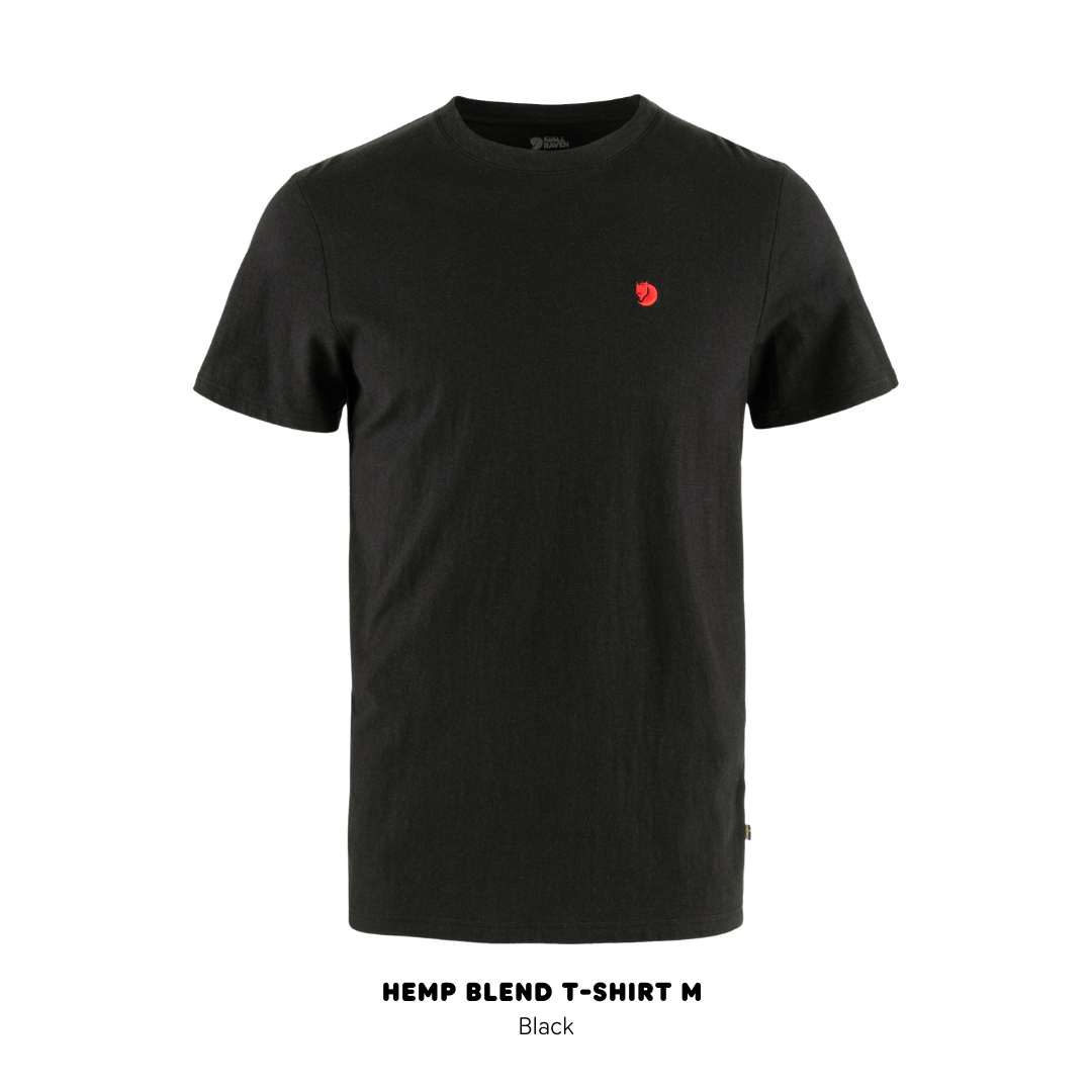 Hemp Blend T-Shirt M / / เสื้อยืดลายจิ้งจอก แบรนด์สวีเดน