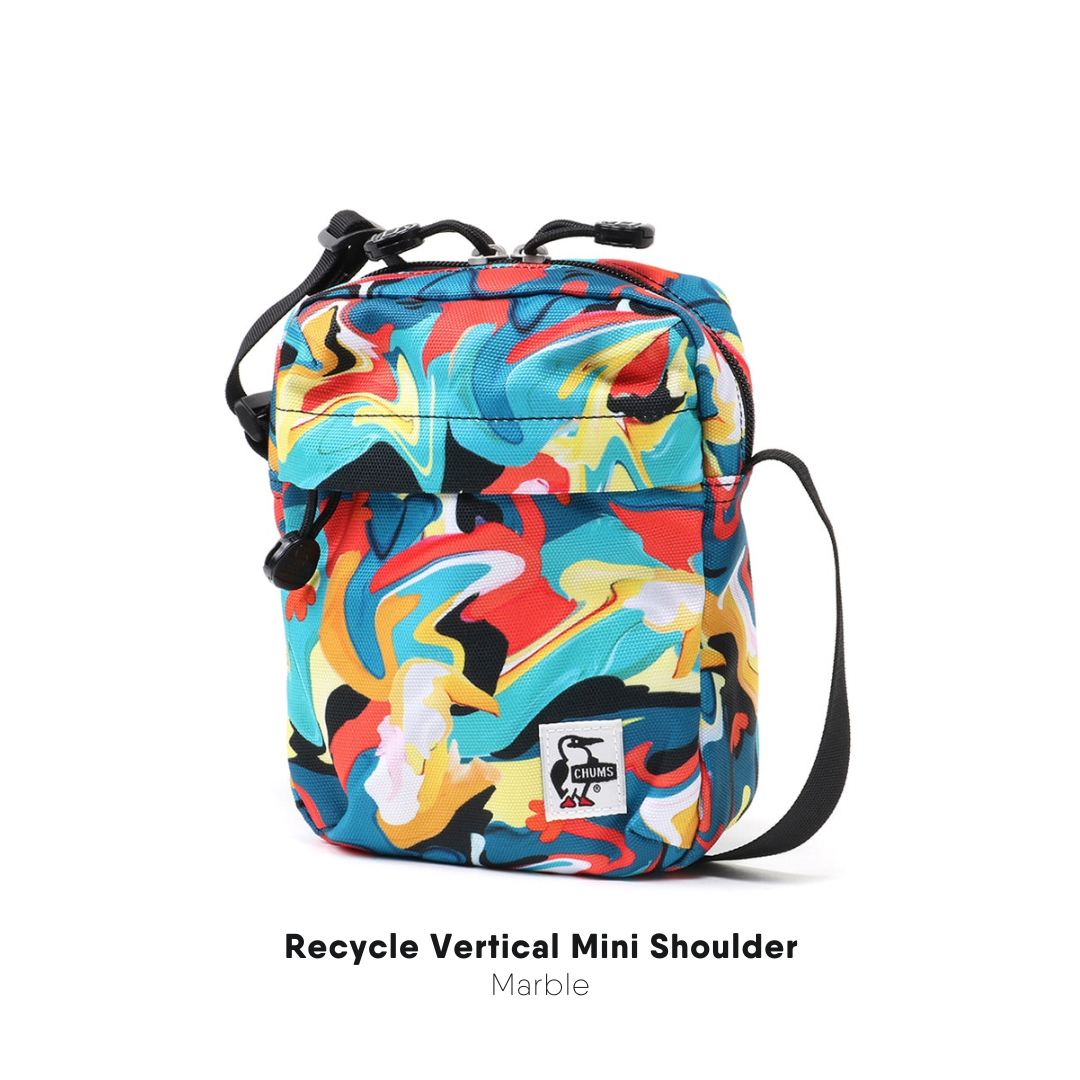 กระเป๋าสะพาย Recycle Vertical Mini Shoulder l CHUMS
