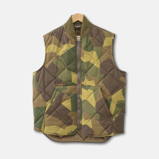 Camouflage Quilted Vest (ihv28 camo) I Iron Heart