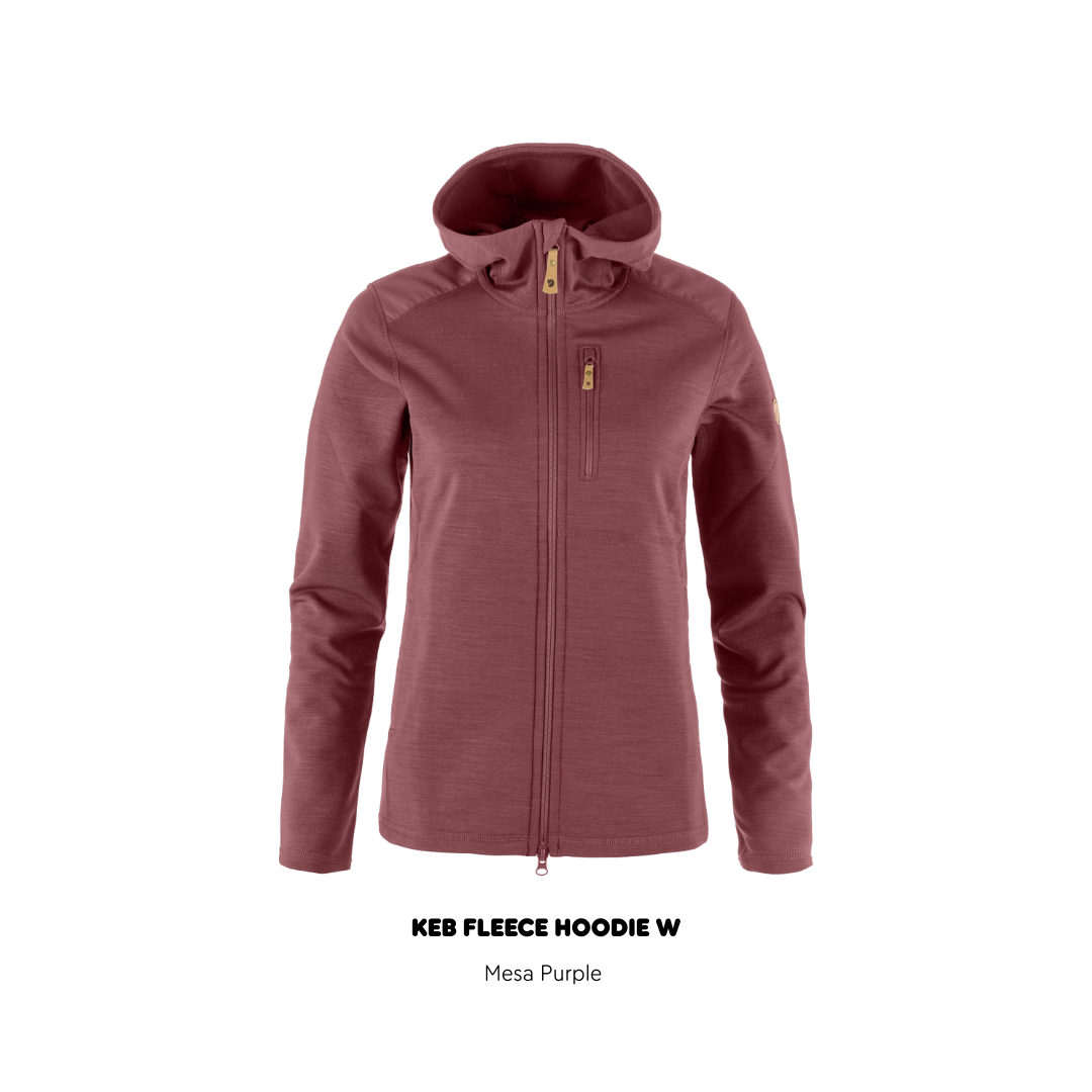 Keb Fleece Hoodie W | Fjällräven