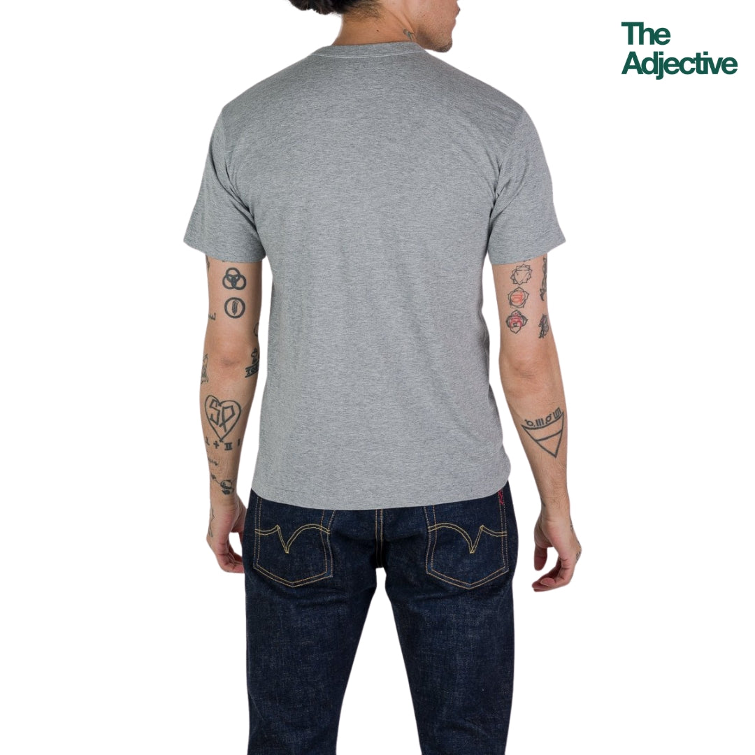 UTILITEES - เสื้อยืดคอกลมผ้า Loopwheel 5.5 ออนซ์ I Iron Heart