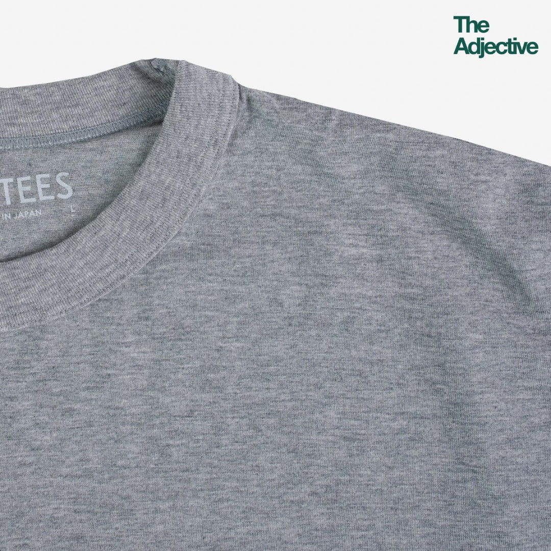 UTILITEES - เสื้อยืดคอกลมผ้า Loopwheel 5.5 ออนซ์ I Iron Heart