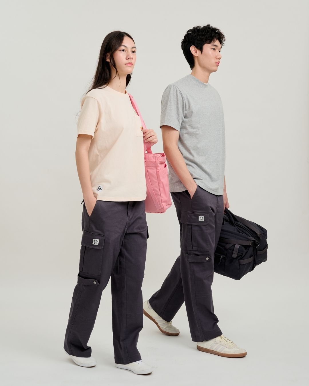 กางเกงคาร์โก้ Tidy สำหรับทุกเพศ I โคชิ
