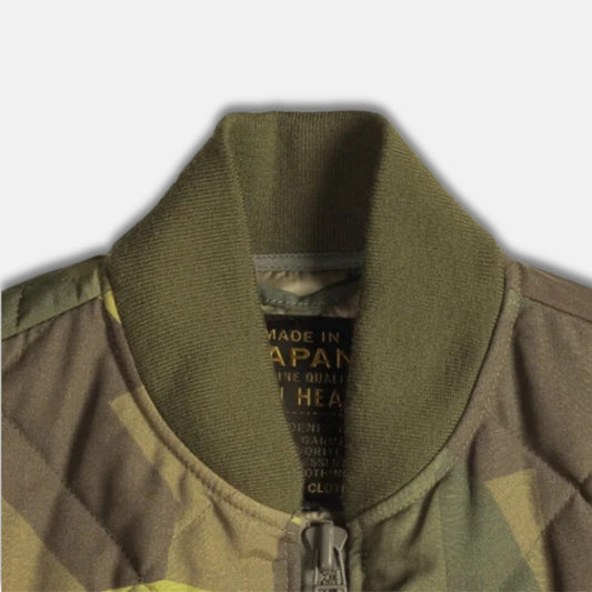 Camouflage Quilted Vest (ihv28 camo) I Iron Heart