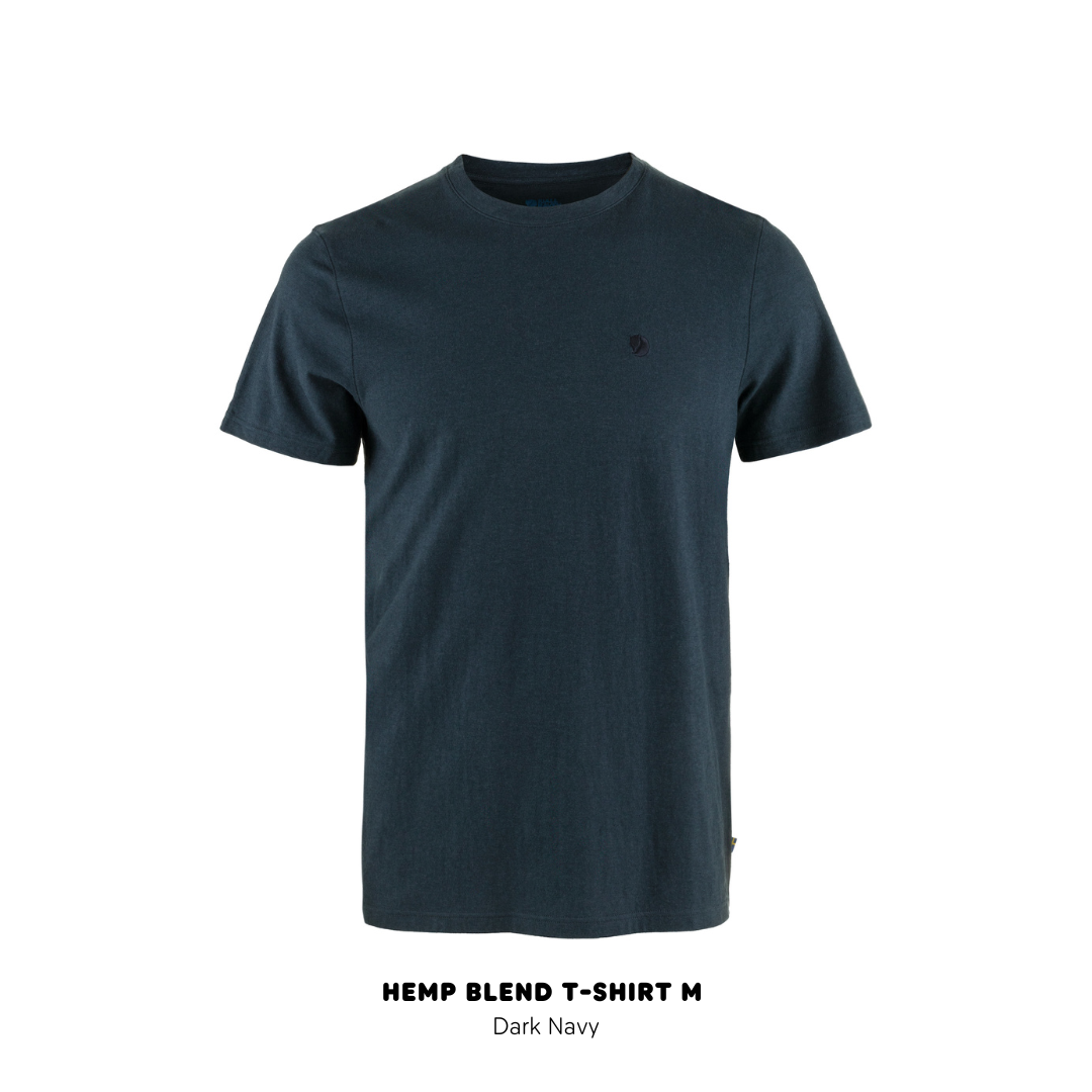 Hemp Blend T-Shirt M / / เสื้อยืดลายจิ้งจอก แบรนด์สวีเดน