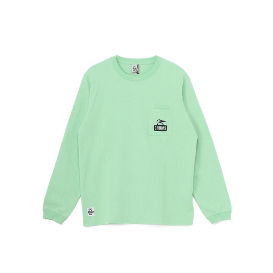 CHUMS Booby Face Pocket Brushed L/S T-Shirt | CHUMS