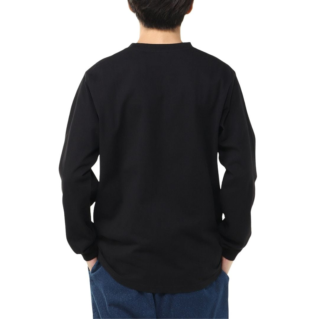 CHUMS Booby Face Pocket Brushed L/S T-Shirt | CHUMS