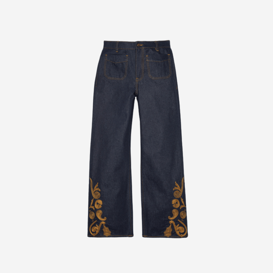 Holly Western Pants-Embroidery | Nudie Jeans