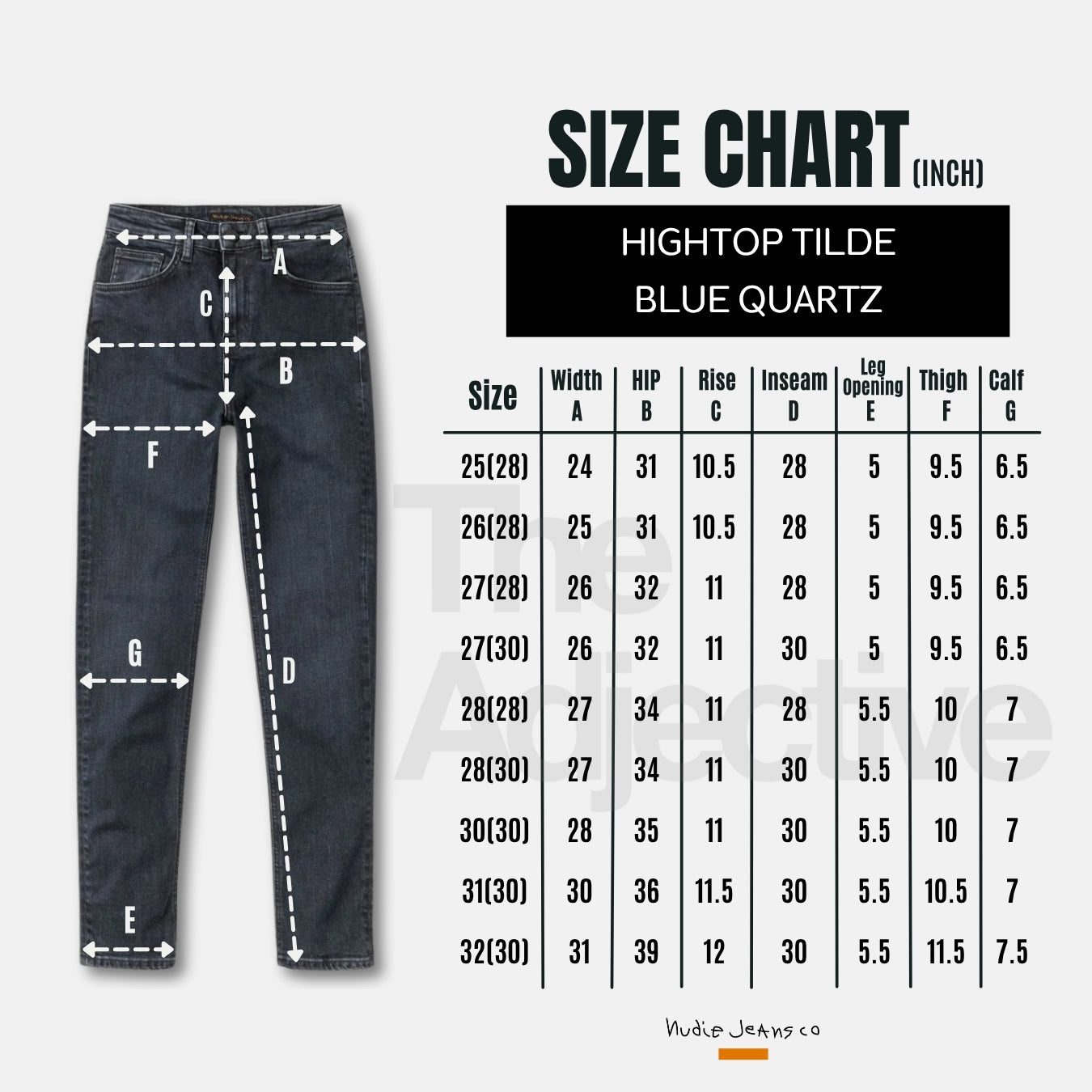 Hightop Tilde-Blue Quartz | Nudie Jeans