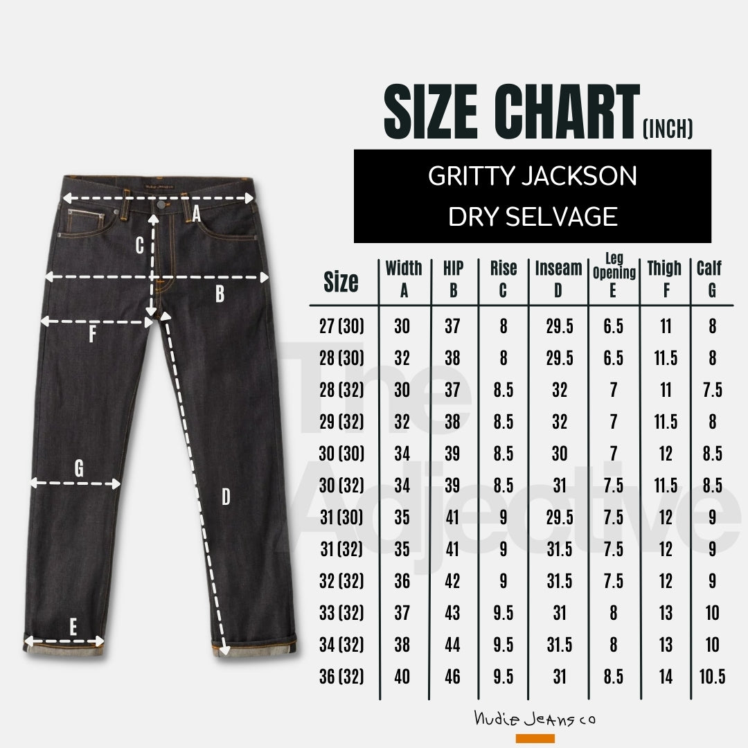 Gritty Jackson Dry Everblack I Nudie Jeans