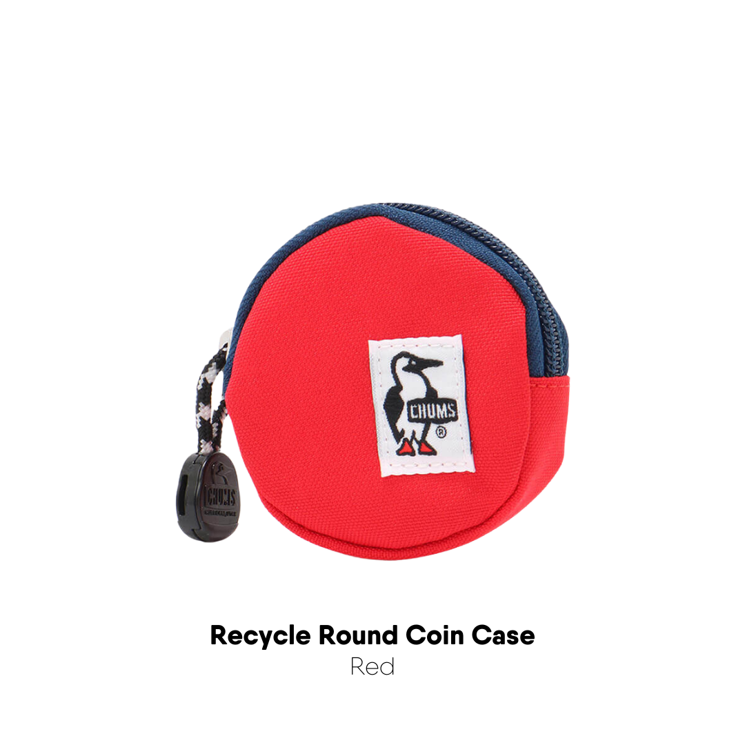 Recycle Round Coin Case l CHUMS