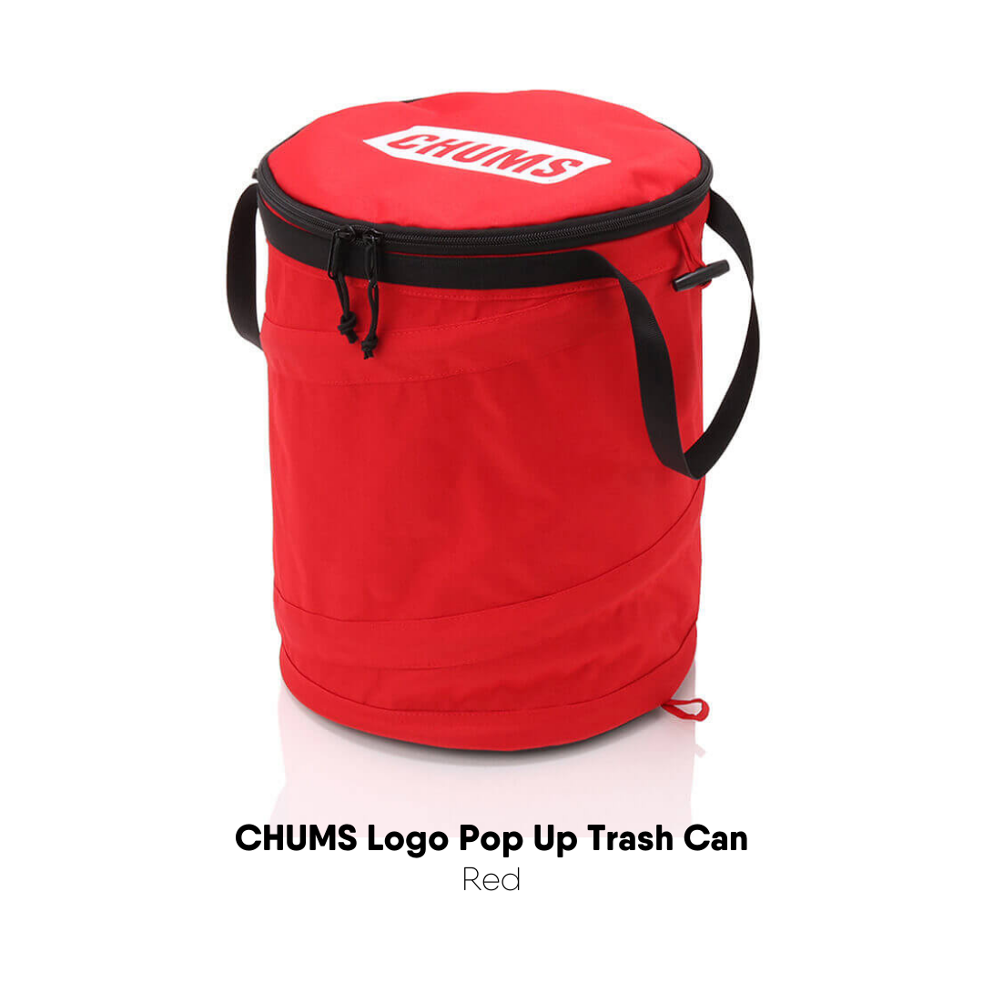 ถังขยะแบบป๊อปอัพพร้อมโลโก้ CHUMS | CHUMS