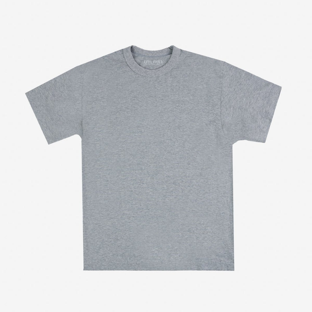 UTILITEES - 5.5oz Loopwheel Crew Neck T-Shirt I Iron Heart