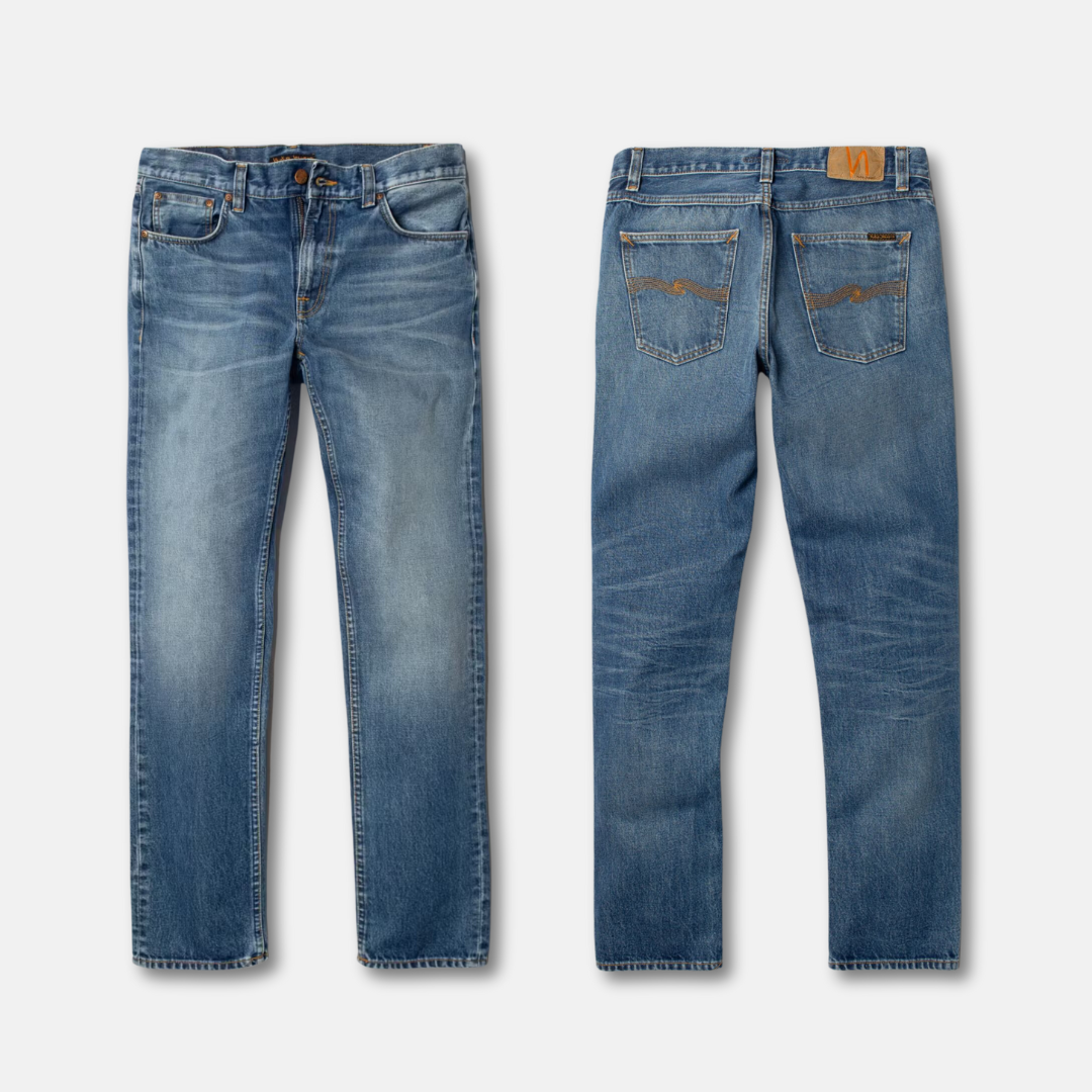 Gritty Jackson-Blue Traces | Nudie Jeans