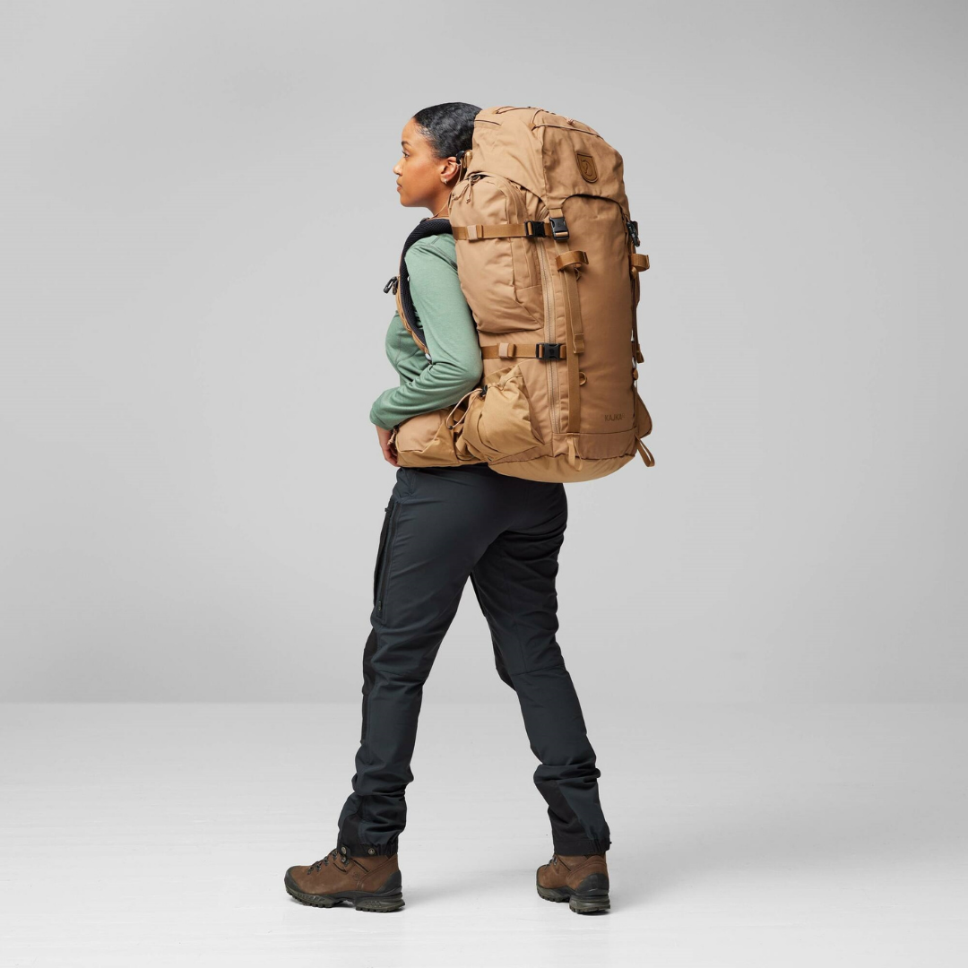 Fjallraven/ Kajka 55 S/M และ Kajka 55 M/L / กระเป๋าเดินป่าระดับโปร ขนาด 55 ลิตร กระเป๋าเป้แบ็คแพ็ค เป้เดินทาง