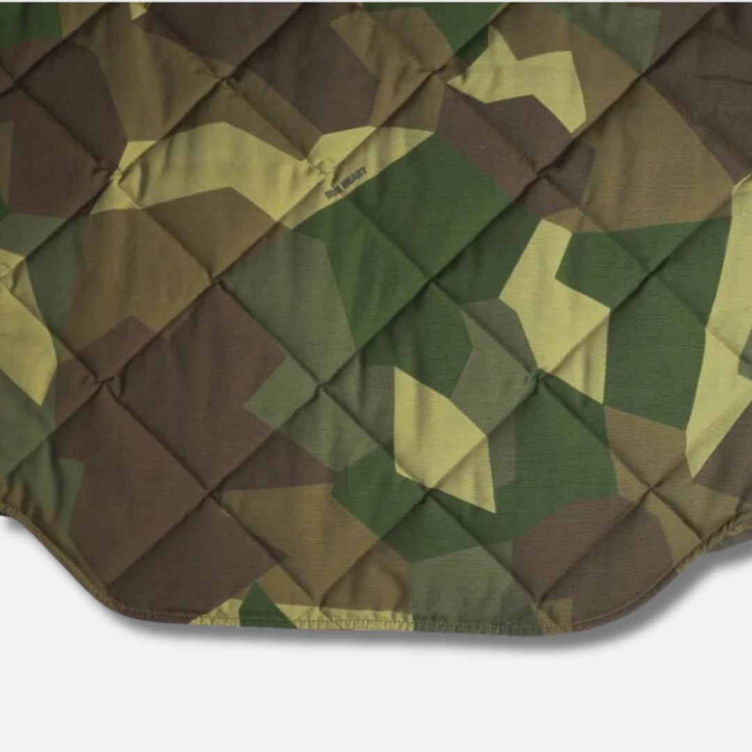 Camouflage Quilted Vest (ihv28 camo) I Iron Heart