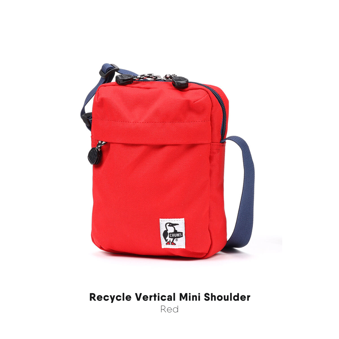 กระเป๋าสะพาย Recycle Vertical Mini Shoulder l CHUMS