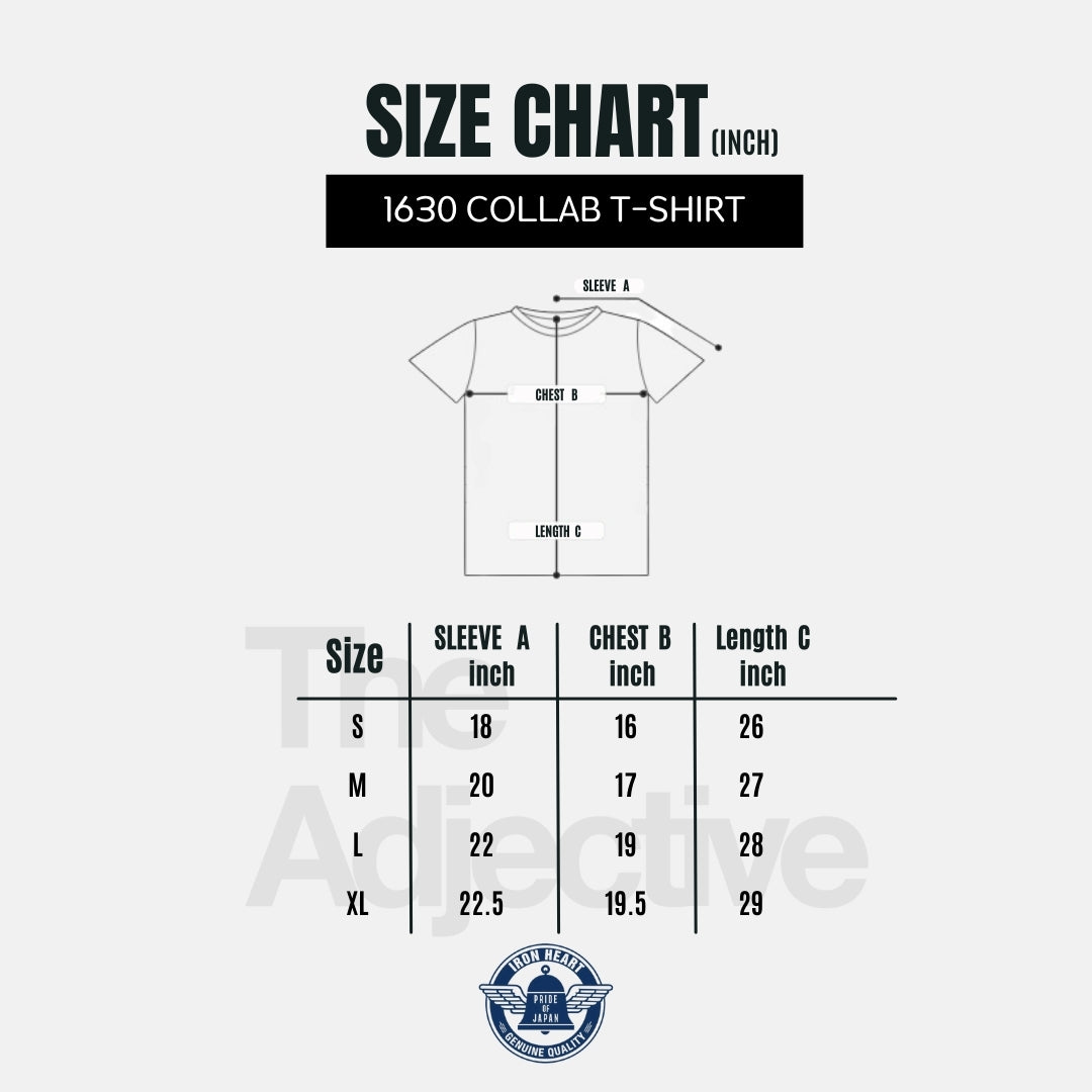 1630 Collab T-Shirt I Iron Heart