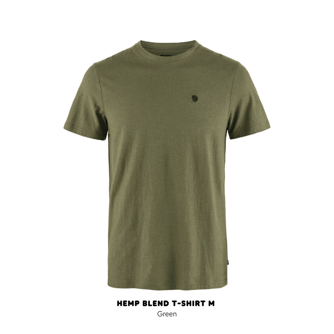 Hemp Blend T-Shirt M / / เสื้อยืดลายจิ้งจอก แบรนด์สวีเดน