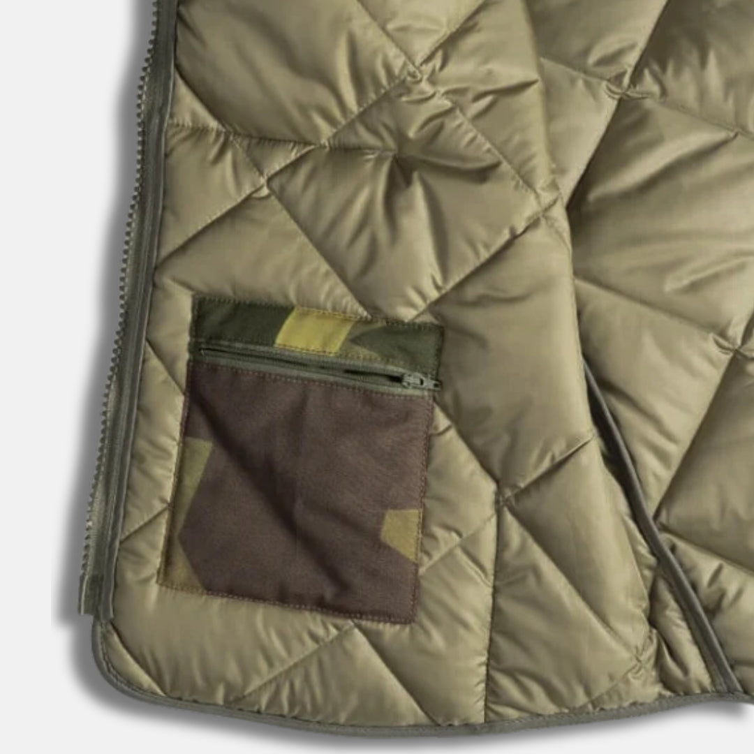 Camouflage Quilted Vest (ihv28 camo) I Iron Heart