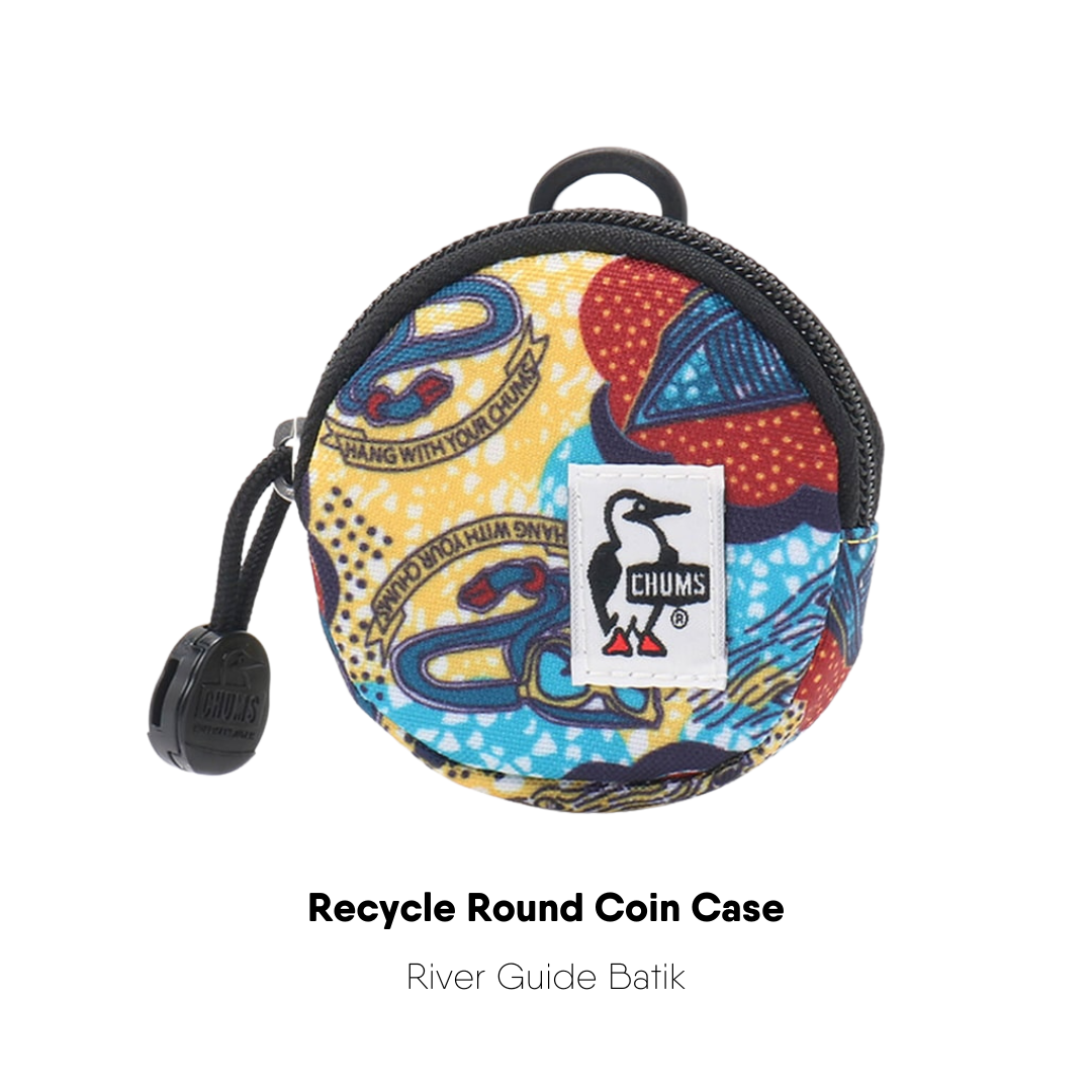 Recycle Round Coin Case l CHUMS