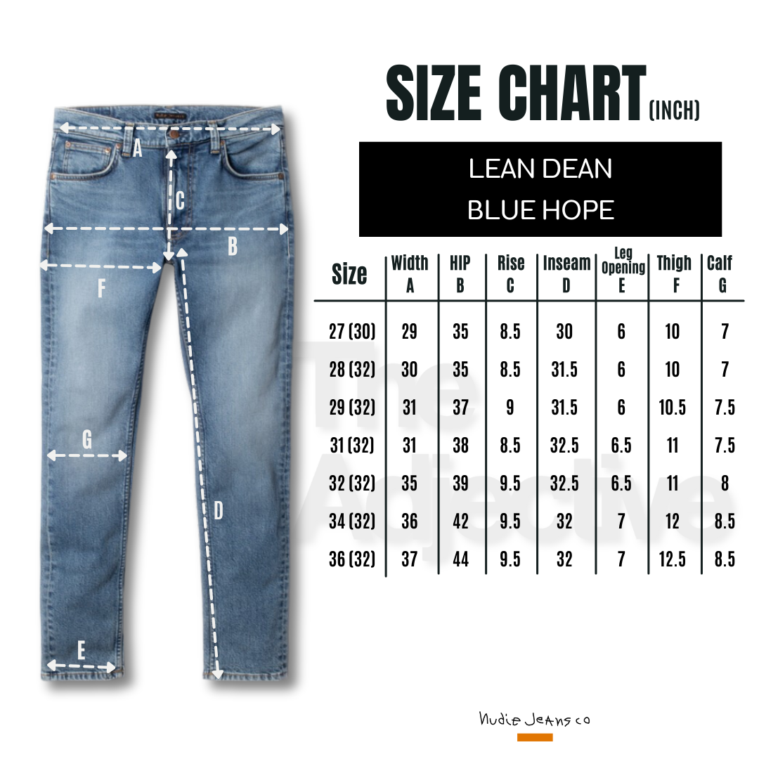 Lean Dean-Blue Hope | Nudie Jeans