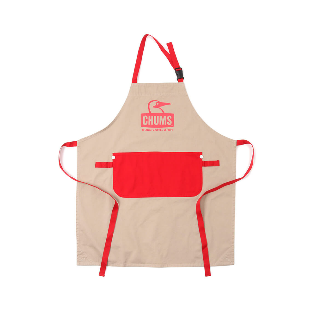Booby Face Apron l CHUMS ผ้ากันเปื้อนสีสันสดใส โดดเด่น