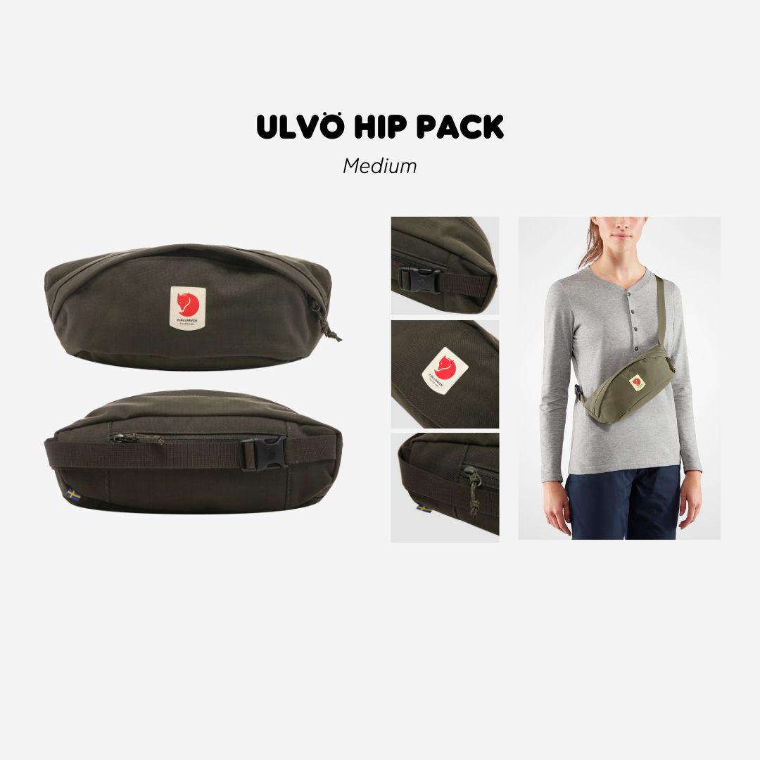 Ulvö Hip Pack Medium I Fjallraven