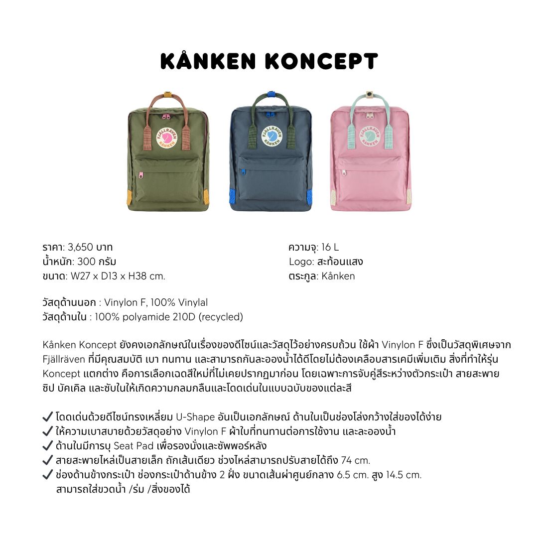 Kånken Koncept | Fjällräven