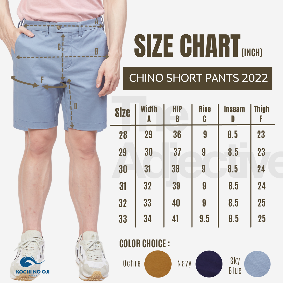 Chino Short Pants 2022 I Kochi No Oji