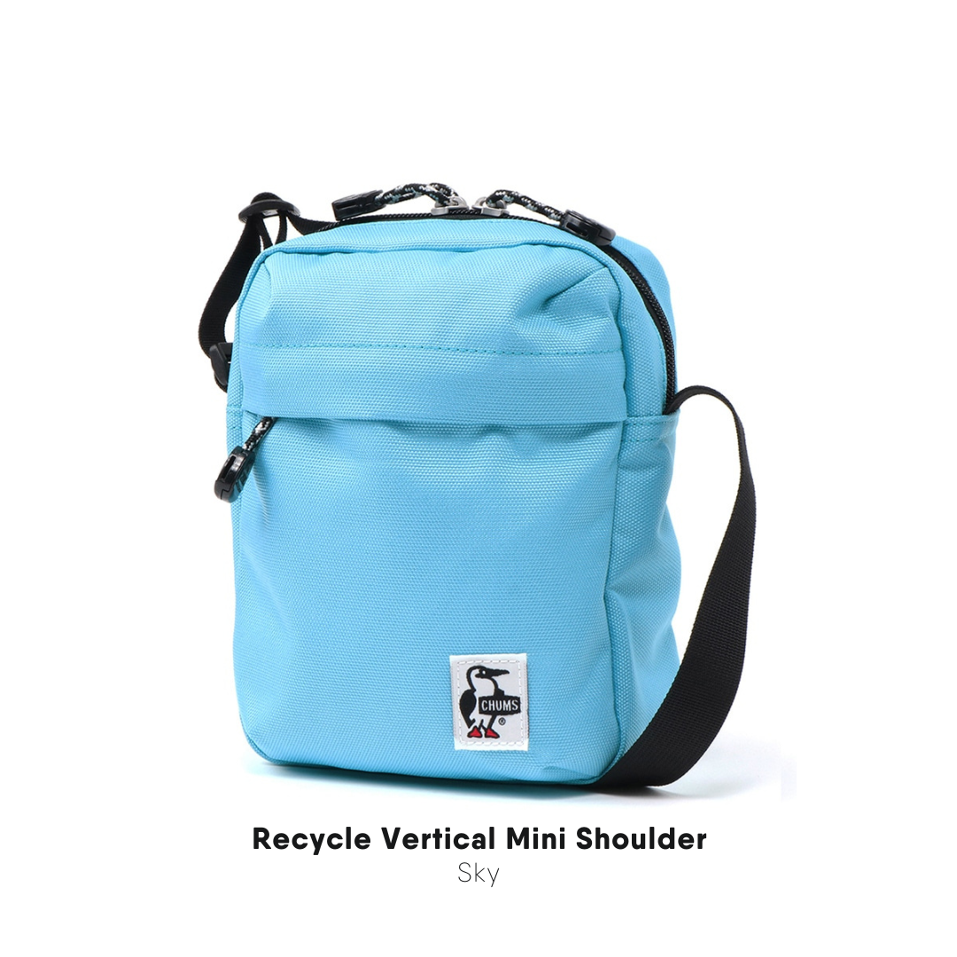 กระเป๋าสะพาย Recycle Vertical Mini Shoulder l CHUMS