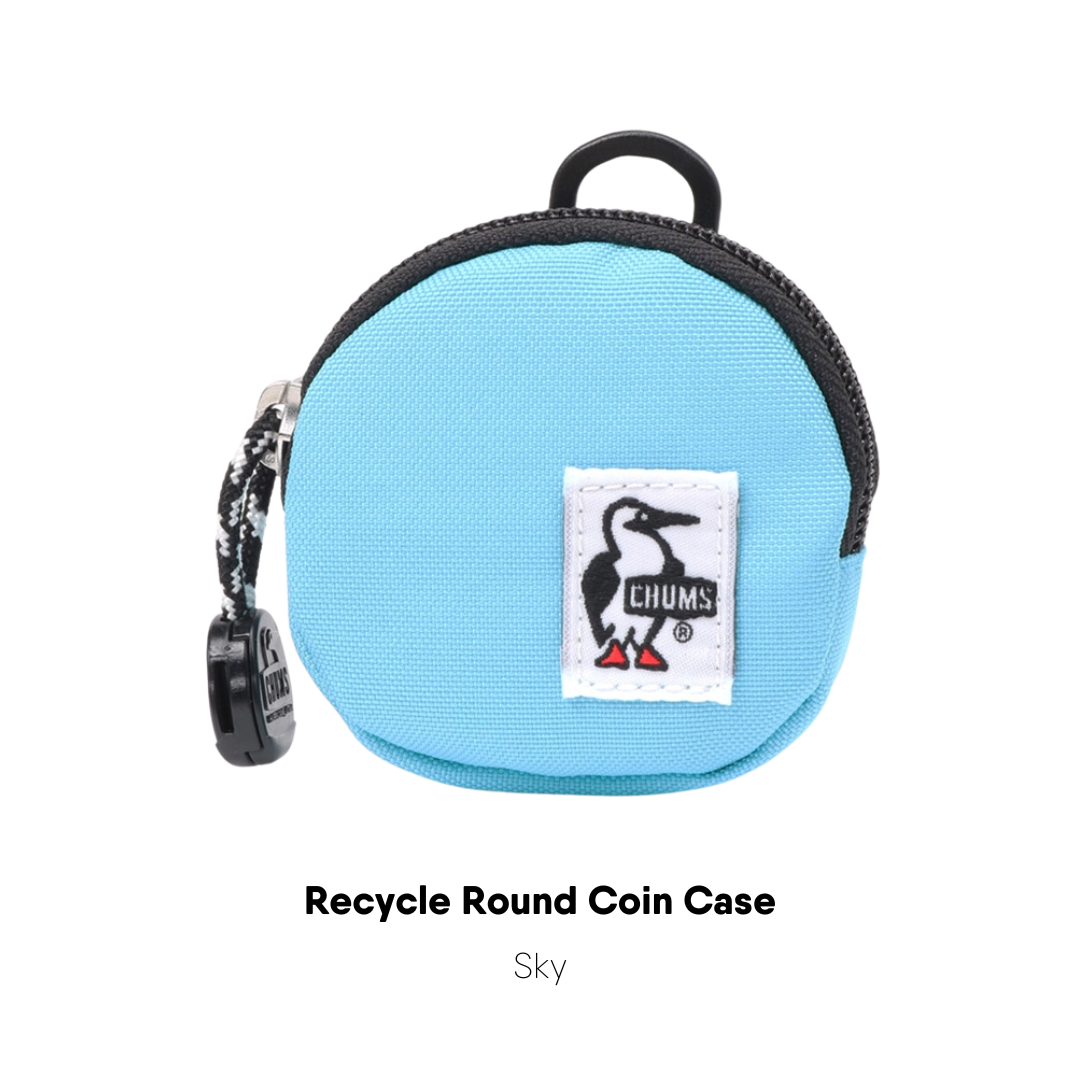 Recycle Round Coin Case l CHUMS