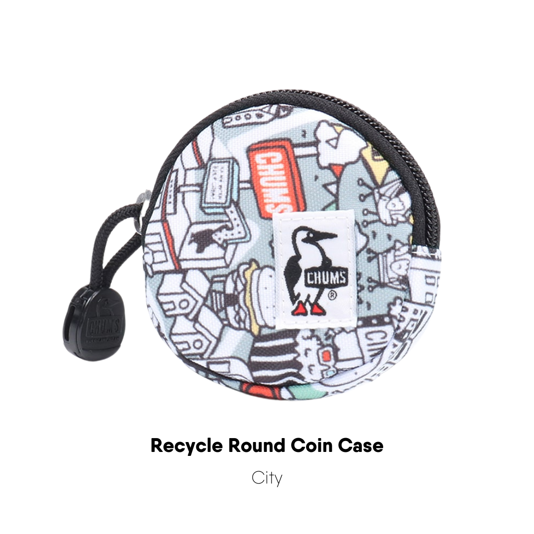Recycle Round Coin Case l CHUMS