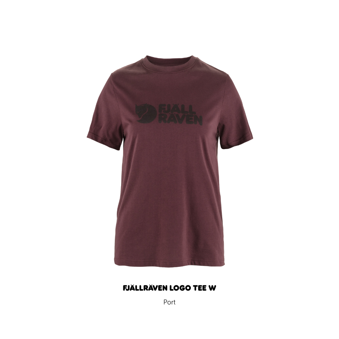 เสื้อยืดโลโก้ Fjallraven รุ่น W