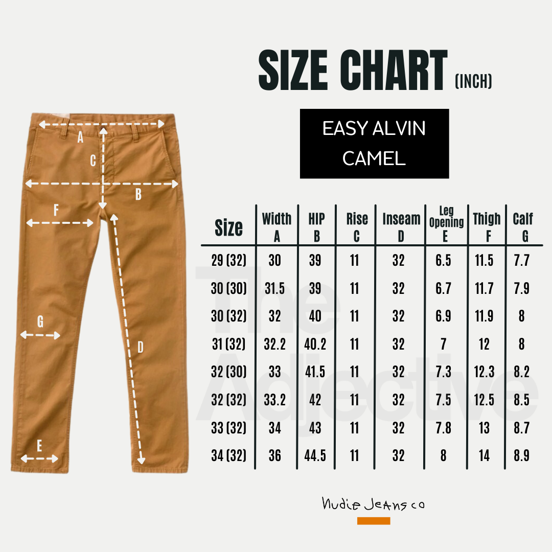 Easy Alvin-Camel | Nudie Jeans