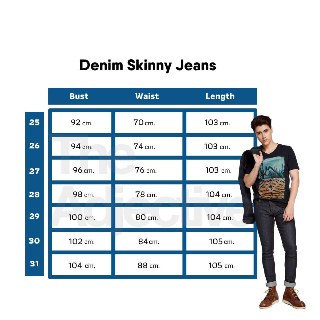 Denim Skinny Jeans I Kochi No Oji
