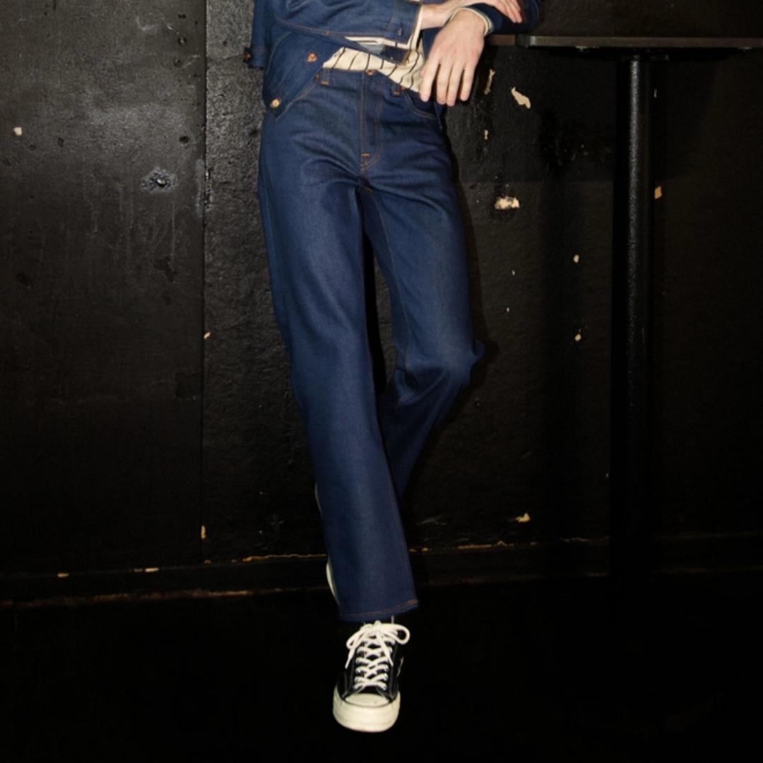 Rad Rufus-Dry 70s Blue I Nudie Jeans