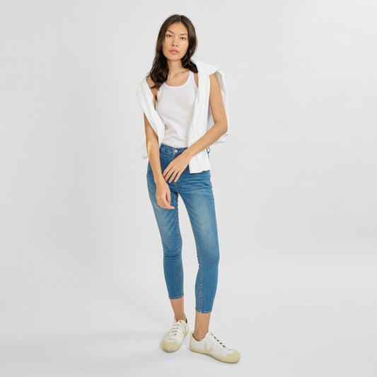Chic Skinny High Waist Jeans | Kochi No Oji