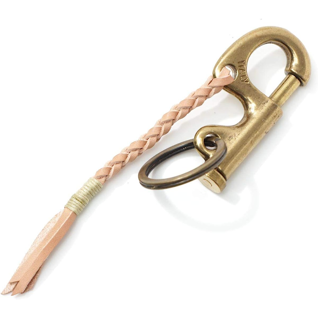 Huck Keyring Braided-Natural | Nudie Jeans