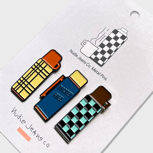 Metal Pins Thermos l Nudie Jeans