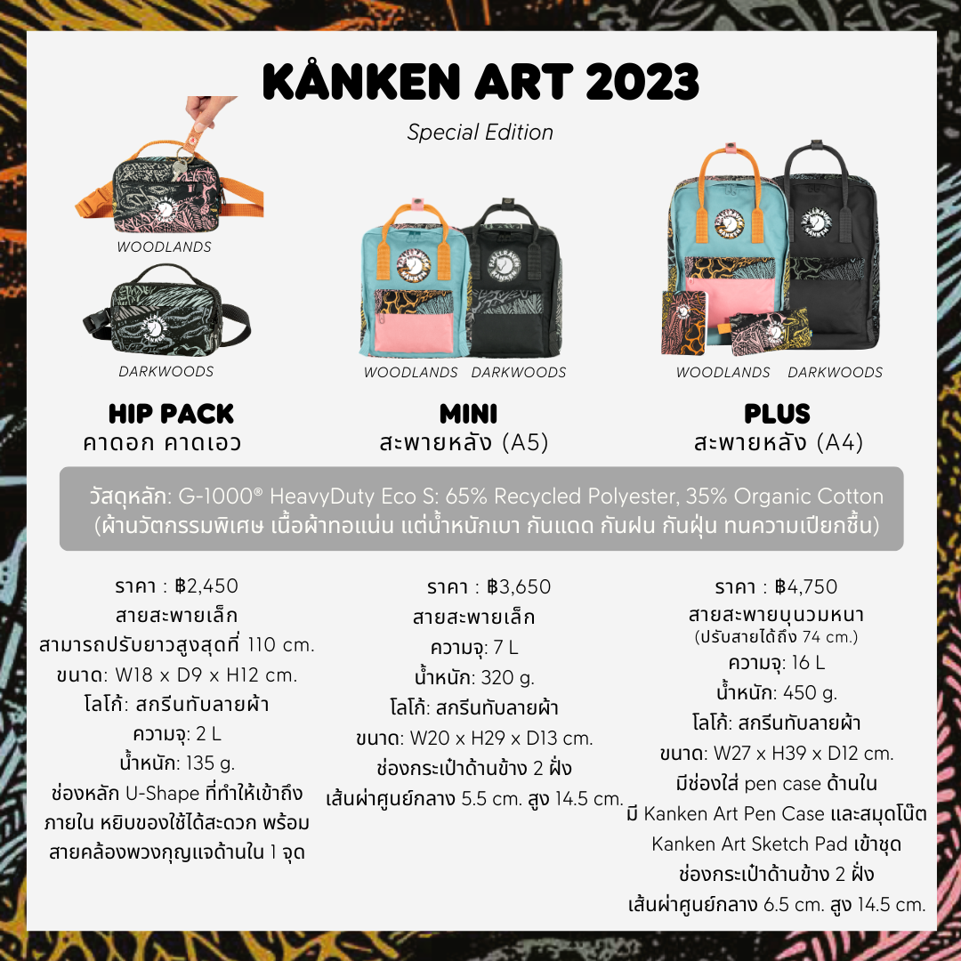Kanken Art ‘23 Hip Pack l Fjallraven