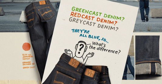 Greencast / Redcast / Greycast Denim ต่างกันยังงัยนะ